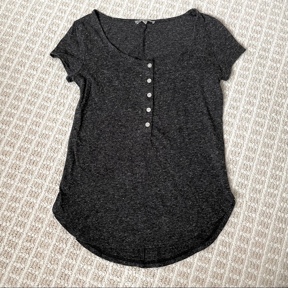 Grey henley t-shirt